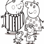 Familia Pig en Pijama