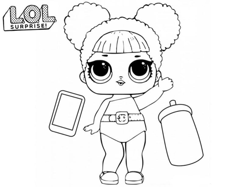 Dibujos de muñecas LOL para colorear - Imprime gratis Toda la serie -